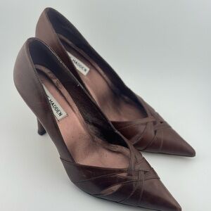Steve Madden Adalia Brown Leather Pumps Women’s Size 8